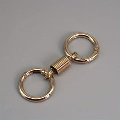 Creative Spring Keychain Carabiner Keyring Car Key Pendant