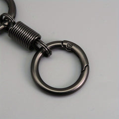Creative Spring Keychain Carabiner Keyring Car Key Pendant