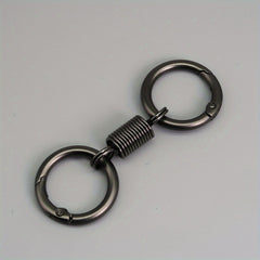 Creative Spring Keychain Carabiner Keyring Car Key Pendant