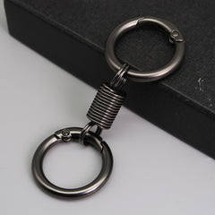 Creative Spring Keychain Carabiner Keyring Car Key Pendant