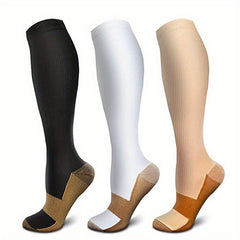 Men's Compression Sport Socks Sweat-Absorbing Nylon Breathable Socks