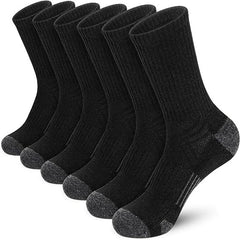Men's Mid Crew Sport Socks: Breathable, Sweat Absorbing, Comfy