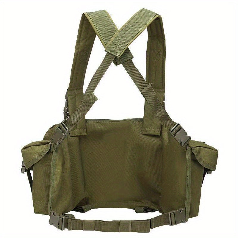 Multifunctional Outdoor Waist Bag Quick Release Belly Pocket Vest