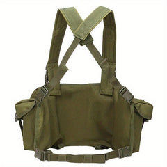 Multifunctional Outdoor Waist Bag Quick Release Belly Pocket Vest