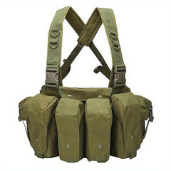 Multifunctional Outdoor Waist Bag Quick Release Belly Pocket Vest