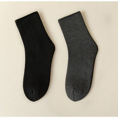 Men's Thermal Crew Socks Thickened Plus Velvet Cotton