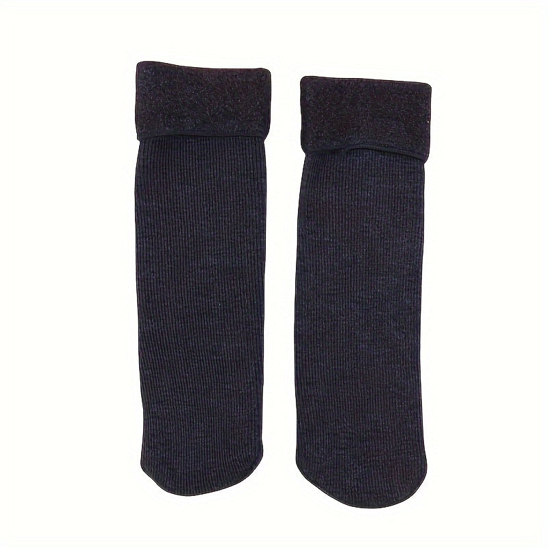 Men's Thermal Crew Socks Thickened Plus Velvet Cotton