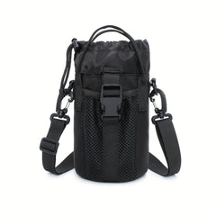 Portable Chest Bag Water Bottle Cover Large Capacity Shoulder Bag