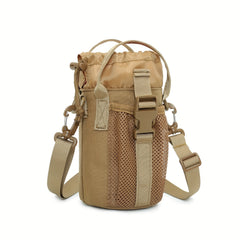 Portable Chest Bag Water Bottle Cover Large Capacity Shoulder Bag
