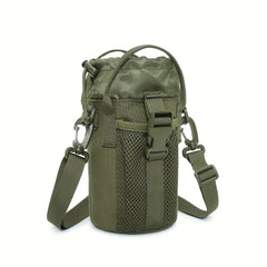 Portable Chest Bag Water Bottle Cover Large Capacity Shoulder Bag