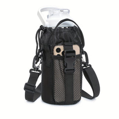 Portable Chest Bag Water Bottle Cover Large Capacity Shoulder Bag