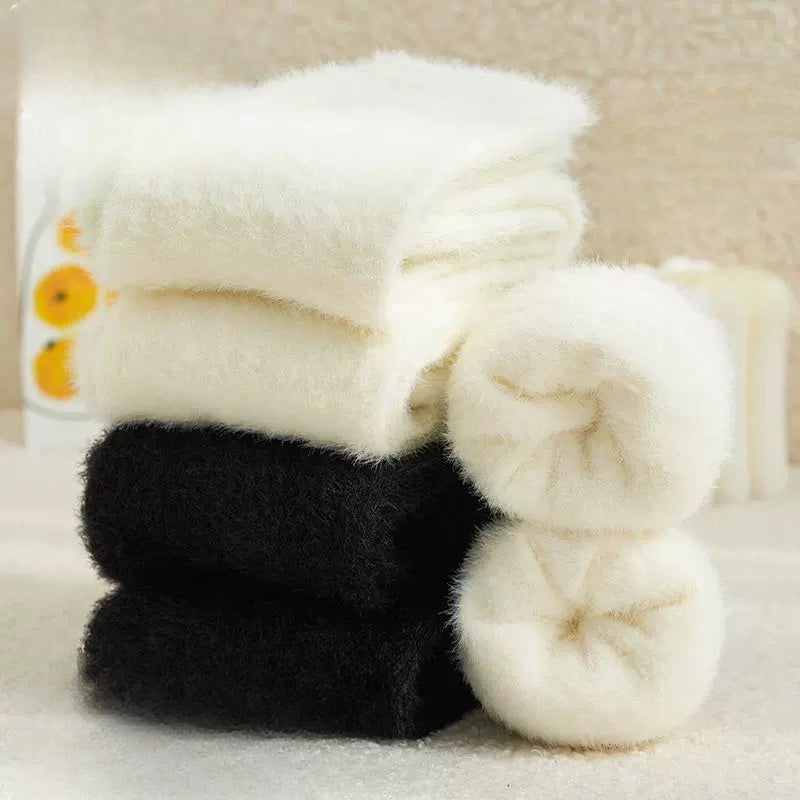 Men's Thermal Crew Socks Thick Plush Casual Winter Wear