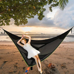 Portable Outdoor Camping Hammock Travel Sleeping Swing Bed