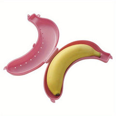 Outdoor Portable Banana Box Banana Storage Case Banana Shape Protective