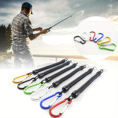 20pcs Aluminum Carabiner Keychain D Ring Spring Snap Hook Clip Keychain