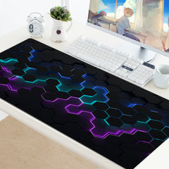 Modern Diamond Pattern Mouse Pad Light Technology Waterproof Non-slip Office Lap