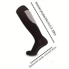 Girl's Mid Crew Sport Socks Cotton Blend for Basketball Training