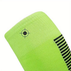 Girl's Mid Crew Sport Socks Cotton Blend for Basketball Training
