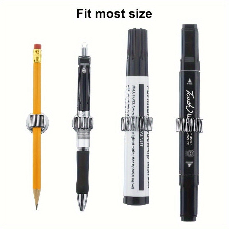Manganese Steel Pen Holder Self Adhesive Organizer