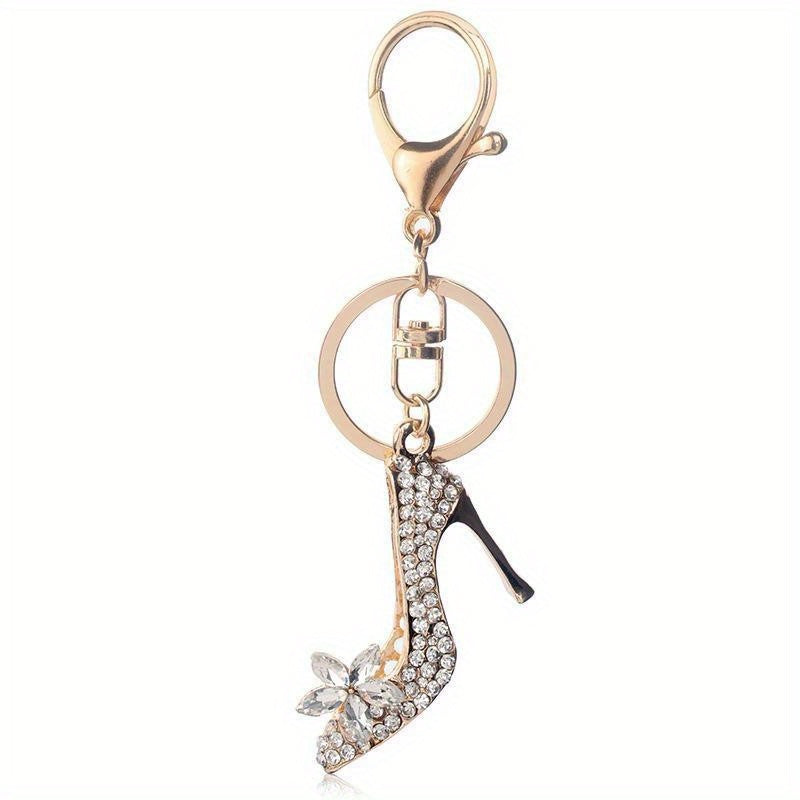 Mini High Heels Pendant Keychain for Keys, Backpacks, Wallets