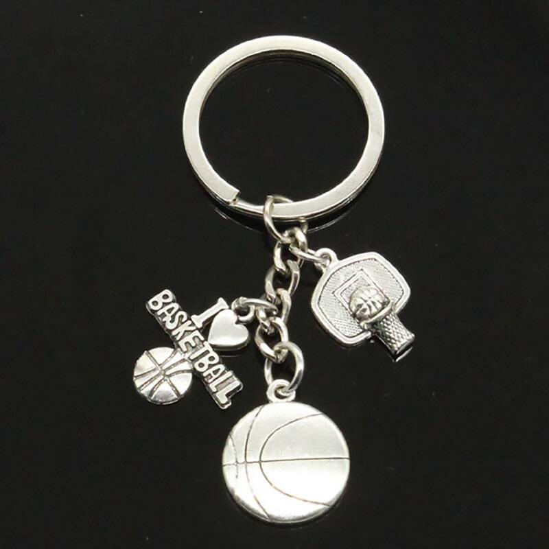 Basket Ball Pendant Keychain for Car Keys Backpacks Wallets
