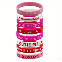 Silicone Holiday Party Sports Style Bracelet