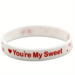 Silicone Holiday Party Sports Style Bracelet