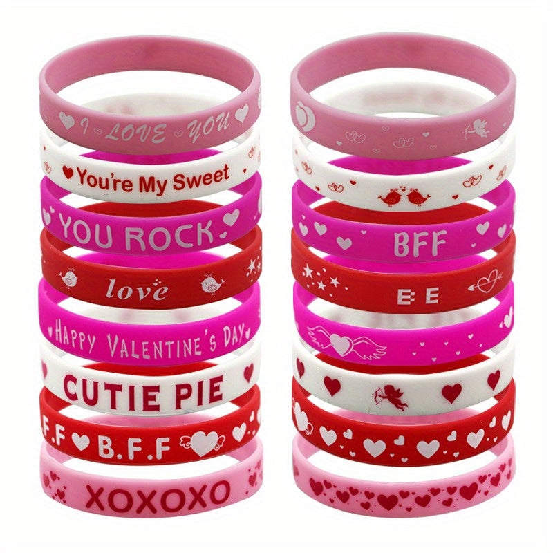 Silicone Holiday Party Sports Style Bracelet