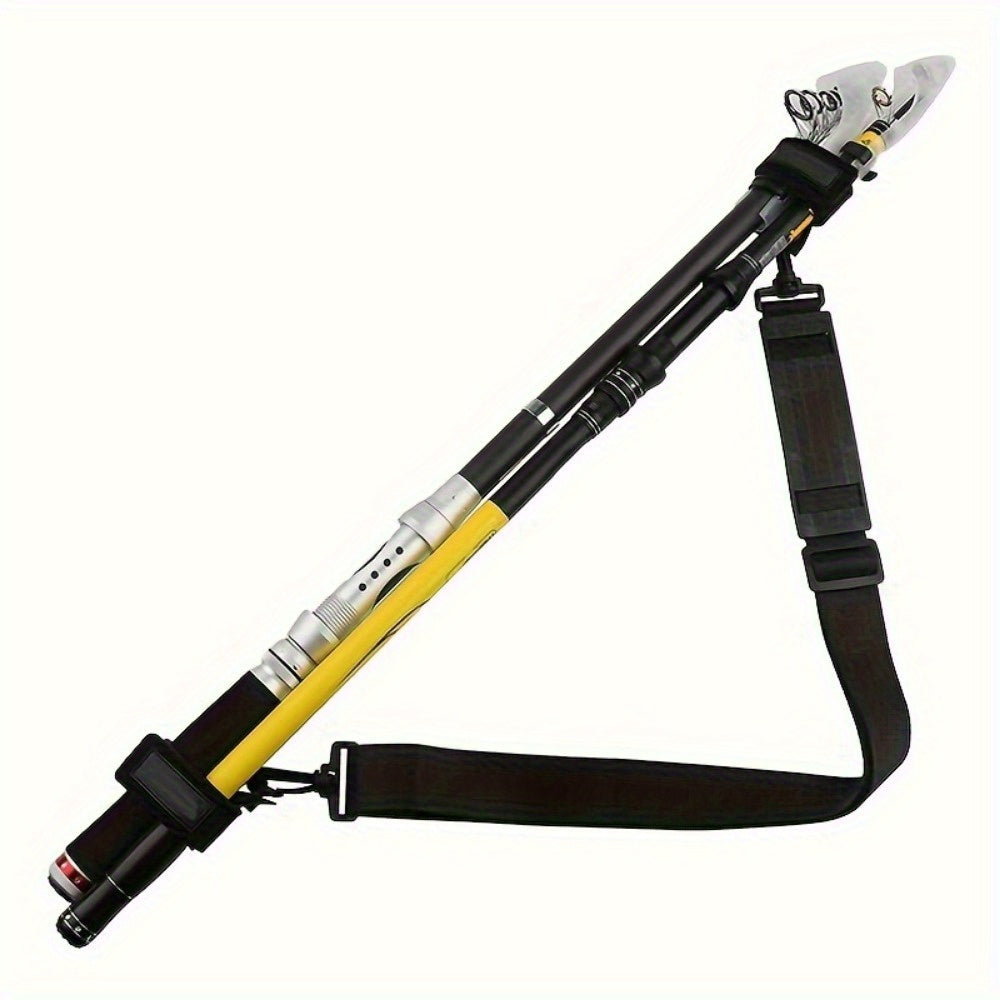 Adjustable Fishing Rod Carrying Strap Shoulder Accessory