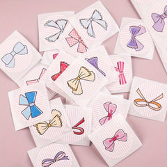 500pcs Thank You Bow Stickers Small Shop Envelopes Stickers