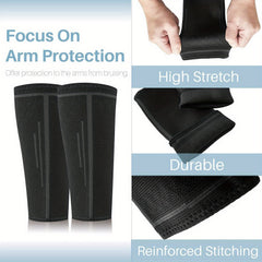 Non Slip Volleyball Arm Sleeves Compression Forearm Sleeves
