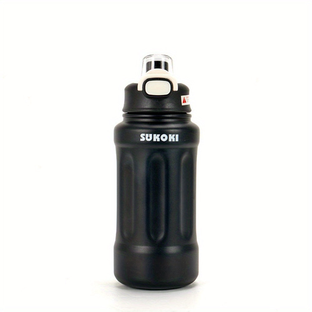 Large Capacity Insulated Water Bottle with Straw