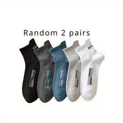 Men's Mid Crew Sport Socks - Sweat Absorbing Comfy Breathable Socks