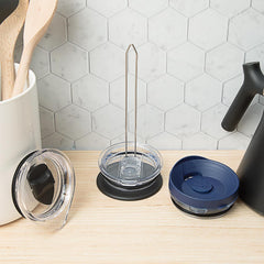 1pc Cup Lid Organizer Vertical Lid Storage Rack