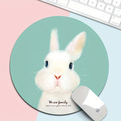 Dream Planet Mouse Pad Soft Rubber Anti-skid Round Pad