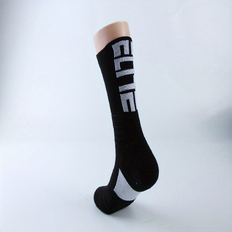 Men's Mid Crew Sport Socks - Sweat Absorbing Comfy Breathable Socks