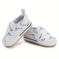 Cartoon Dinosaur Baby Boy Sneakers Lightweight Non Slip Shoes