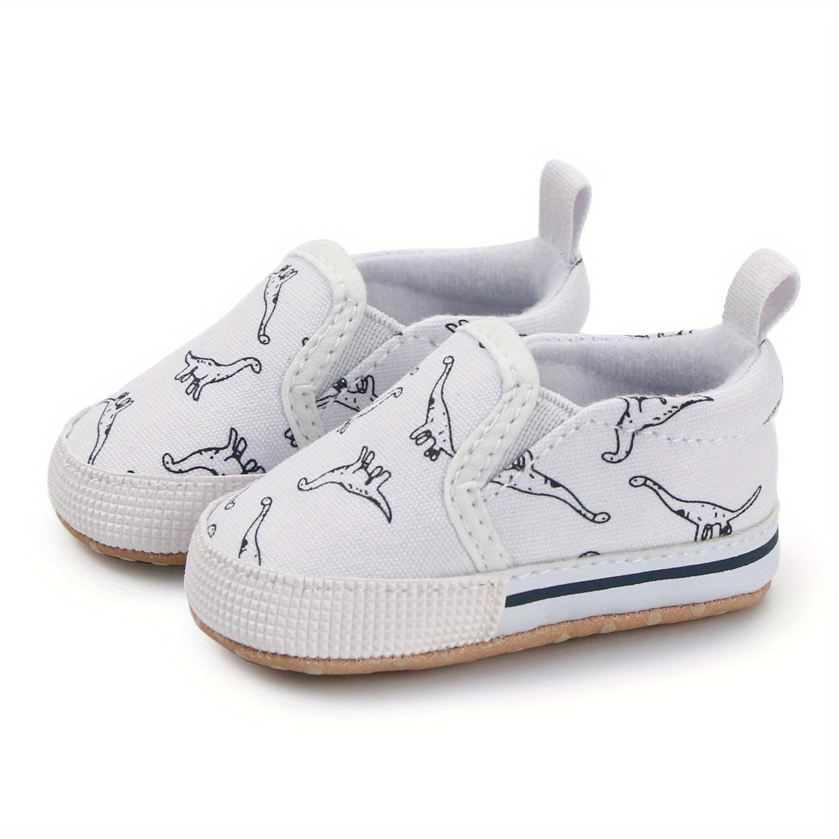 Cartoon Dinosaur Baby Boy Sneakers Lightweight Non Slip Shoes