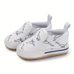 Cartoon Dinosaur Baby Boy Sneakers Lightweight Non Slip Shoes