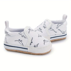 Cartoon Dinosaur Baby Boy Sneakers Lightweight Non Slip Shoes