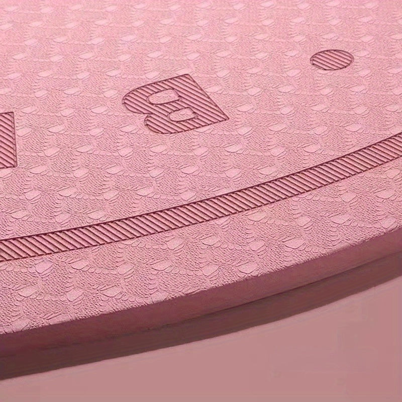 1pc TPE Thicken Yoga Mat Waterproof Soft Skipping Mat, Shock Absorption