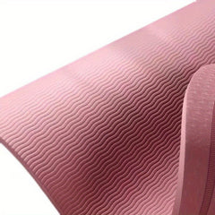 1pc TPE Thicken Yoga Mat Waterproof Soft Skipping Mat, Shock Absorption