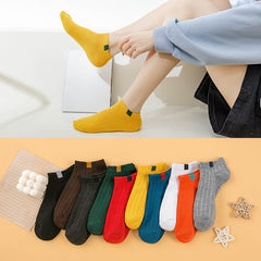 Men's Solid Liner Anklets Socks: Comfy, Sweat Absorbent, Outdoor Wear
