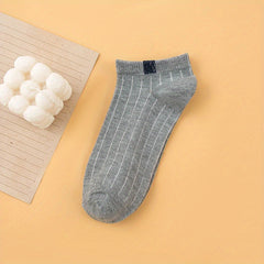 Men's Solid Liner Anklets Socks: Comfy, Sweat Absorbent, Outdoor Wear