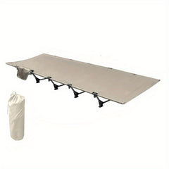Ultralight Portable Aluminum Single Bed for Camping