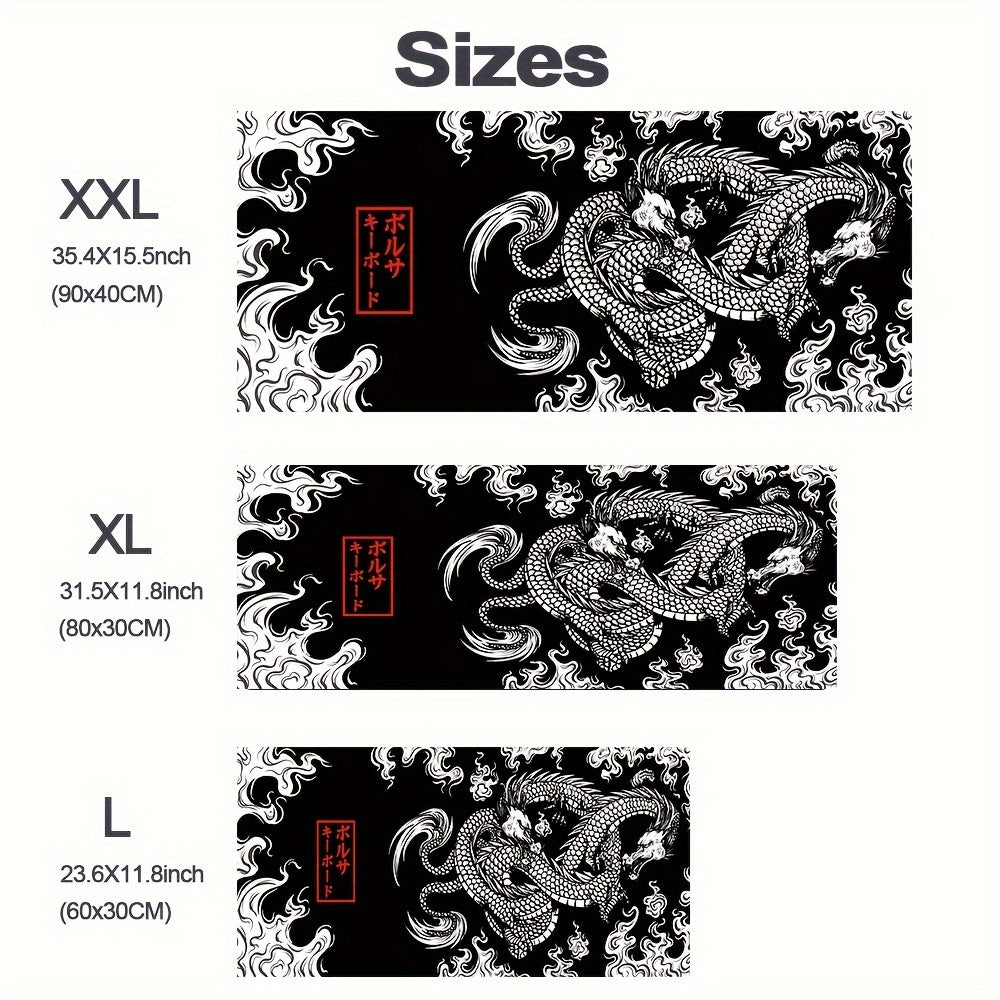 Dragon Mat Mousepad Gamer Office Mat Mouse Pad Light Gaming Room Accessories