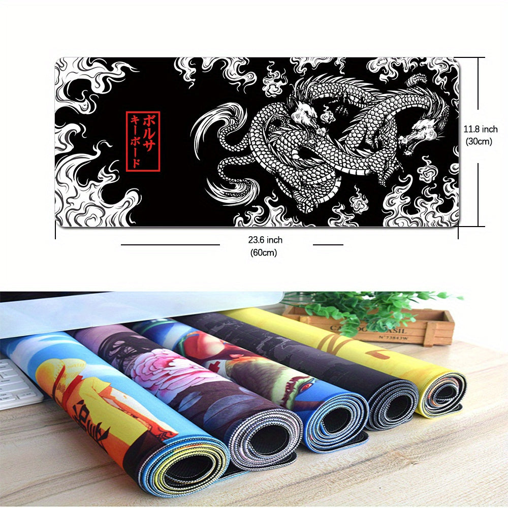 Dragon Mat Mousepad Gamer Office Mat Mouse Pad Light Gaming Room Accessories