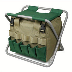 Outdoor Garden Tool Kit Stool Portable Folding Stool