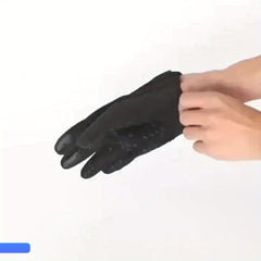 Winter Touch Screen Gloves Zipper Windproof Waterproof Outdoor Gloves