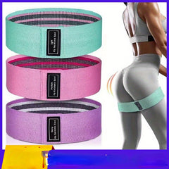 3pcs Yoga Exercise Resistance Band Elastic Fitness Stretching Band